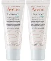 Avène Cleanance Hydra Crème apaisante 2x40 ml