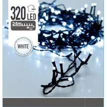 EDM LED Lichterkette spritzwassergeschützt 27 m Kaltweiß