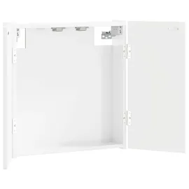vidaXL Dartboard Schrank DELFT Hochglanz inkl. 1 x Dartscheibe