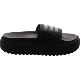 Adidas Adilette Platform Badesandalen Black 43