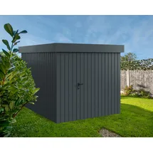 Hörmann EcoStar Gerätehaus 2,37 x 2,78 m Anthrazit