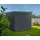 Hörmann EcoStar Gerätehaus 2,37 x 2,78 m Anthrazit