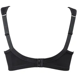 Anita (Since 1886 Damen BH - Safina Entlastungs-BH, Cup-Größe B, Stickerei, Mikrofaser Schwarz 95B