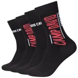 Camp David casual Socken 4er Pack Schwarz 39-42