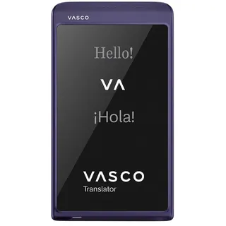 Vasco Translator Q1 | Sprachübersetzer | Sprachausgabe mit eigener Stimme (Voice Cloning) | Anruf Übersetzer | Foto Übersetzer | 113 Sprachen | Gratis Internet in rund 200 Ländern | Mystic Plum