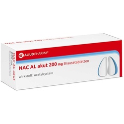NAC AL akut 200 mg Brausetabletten bei Husten (Schleimlöser)