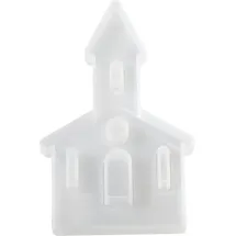 HobbyFun GmbH & Co. KG Kirche flach ca. 16 x 9 cm Silikongießform