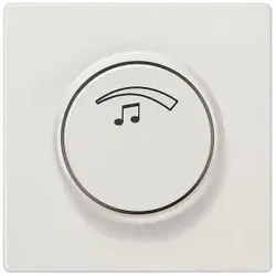 Siemens 5TG48121 DELTA style Lautstärkeregler mono, platinmetallic, 3W, 27 Ohm