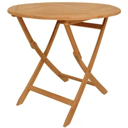 vidaXL 5-tlg. Garten-Essgruppe Massivholz Teak
