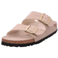 Birkenstock Arizona Birko-Flor schmal triples sandcastle oyster 40