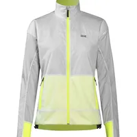 Gore Wear Drive Jacke Damen, white/neon yellow, 40