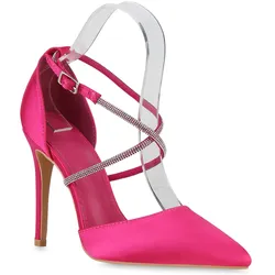 Damen High Heels in Fuchsia