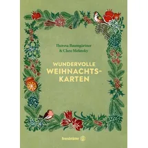 brandsttter verlag Wundervolle Weihnachtskarten: 15 kunstvolle Faltkarten mit hochwertigen Umschlägen und 6 Anhänger zum Ausschneiden: 18 Faltkarten mit Kuverts