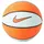 Nike Swoosh Skills Basketball – Trainings Basketball Ball – Mini Basketball für Skills Training & Freizeit, Safety Orange/Black/Black/Safety Orange, 3