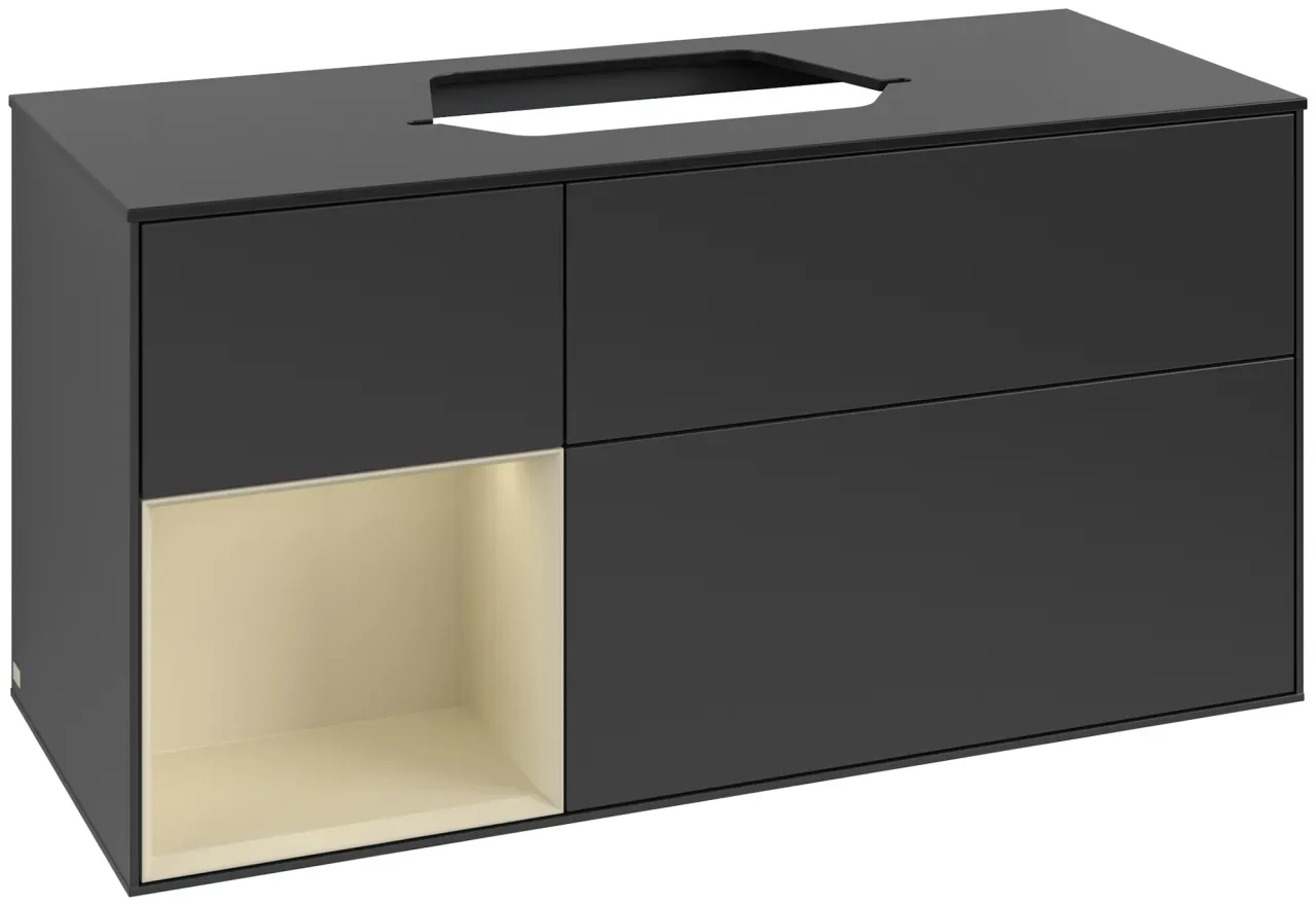 Villeroy & Boch Waschbeckenunterschrank Finion F41 1200x603x501mm m Bel FK/RE/AP: PD/HJ/2 F412HJPD