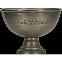 House Doctor Weinkühler, HDChamptub, Antikes Messing-Finish, Flaschenkühler, Bronze