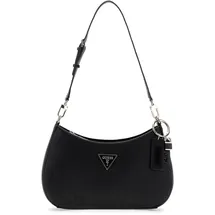 GUESS Noelle II Top Zip Shoulder Bag (HWZG) black