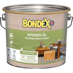 BONDEX Intensiv-Öl, wasserbasiert, beschleunigte Trocknung, 2,5 l, Douglasie