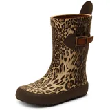 Bisgaard Scandinavia Gummistiefel Leopard Braun 24