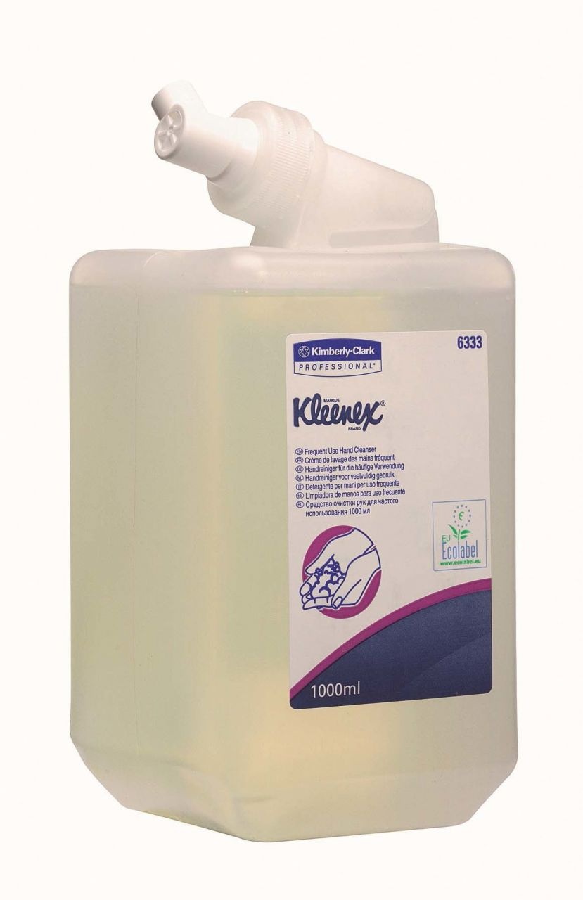 KLEENEX sanfte Waschlotion transparent unparfümiert 6x1 Liter