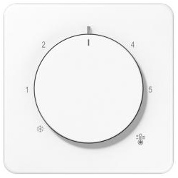 Jung Abdeckung für Thermostat (alpinweiß)