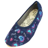 Beck Meisjes Gymnastikschuhe, Blau,