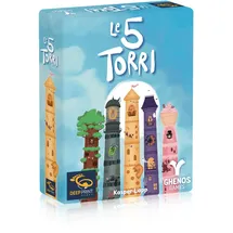 Ghenos Games Die 5 Türme Architekten mit Karten Tischspiel