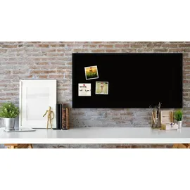 ALLboards Pinnwand 80 x 40 cm Schwarz