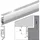 Elton Abdichtungsschiene PTS-AR L.2100mm B.5mm Ku.blk braun m.weich PVC-Lippe ELLEN