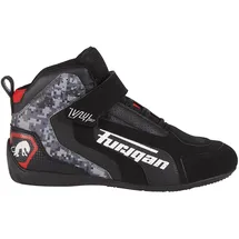 Furygan V4 Vented Motorradschuhe, - Schwarz/Grau/Weiß/Rot / 42
