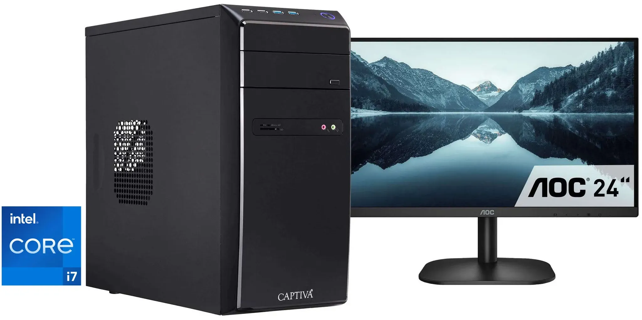 CAPTIVA Business-PC-Komplettsystem 