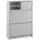 Möbel Boss Schuhschrank 71 x 110 x 24 cm geschlossen / weiß