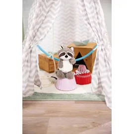 NICI Kuscheltier Waschbär 25 cm grau