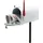 Wiltec U.S. Mailbox 60339 weiß mit Standfuß