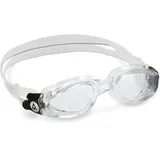 Aqua Sphere Aquasphere Kaiman Schwimmbrille, transparent/transparentes Glas, Einheitsgröße