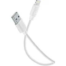 Cellular Line USB-A auf Lightning 1,2 m Weiß