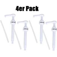4er Pack MONIN Sirup Pumpe 5ml für Die Flaschen 700ml