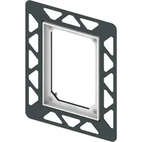 TECE TECEfilo Einbaurahmen für flächenbündige Montage, 9242040, chrom glänzend