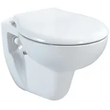Geberit Taharet Bidet Wand Hänge WC Weiß Vorwandelement Betätigungsplatte Softclose Deckel AC90L