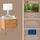 Home Affaire Nachtschrank Modesty 45 x 35 x 45 cm Beige
