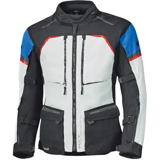 Held Tridale, Textiljacke wasserdicht - Hellgrau/Schwarz/Blau - L