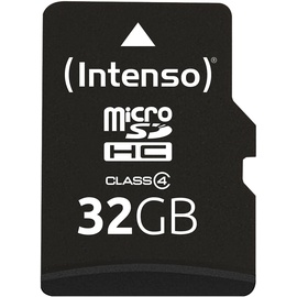 Intenso microSD Class 4 + SD-Adapter 32 GB