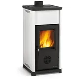 La Nordica Holzofen Werkstattofen | Tea weiß | 6,6 kW