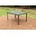 Trendline Glastisch New York Gartentisch 150 x 96 x 74 cm Anthrazit