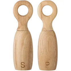 Bloomingville - Martim Salz- und Pfeffermühle, natur (2er- Set)