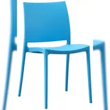 CLP Gartenstuhl Meton 42 x 42 x 81 cm blau