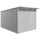 Biohort AvantGarde A8 2,6 x 3,8 m silber-metallic Einzeltür