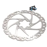 fibrax 203mm Bremsscheiben Schwarz/Silber One Size