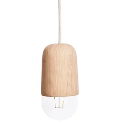 Hartô - Luce Pendelleuchte medium, Eiche natur