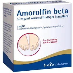 Amorolfin beta 50 mg/ml 3 ml